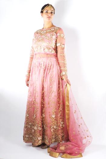 Indisches Lehenga Choli "Kusumita"